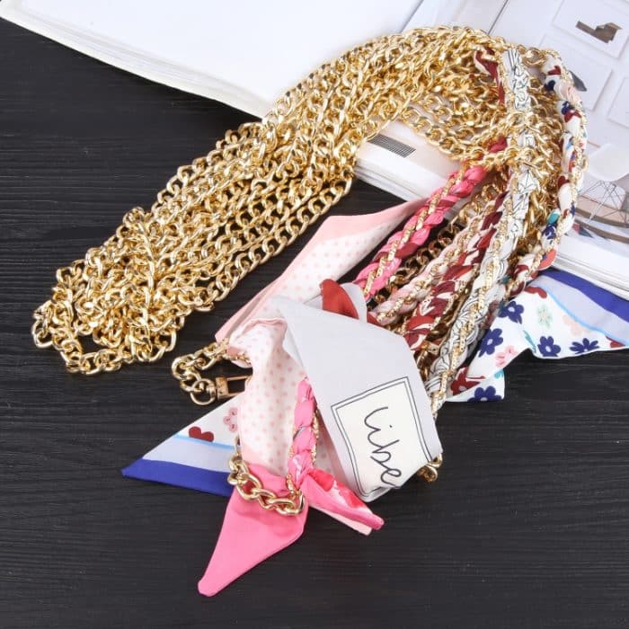 Handy Anti-Verlust Seidenschal Halbpackung Langes Schlüsselband – Bild 2