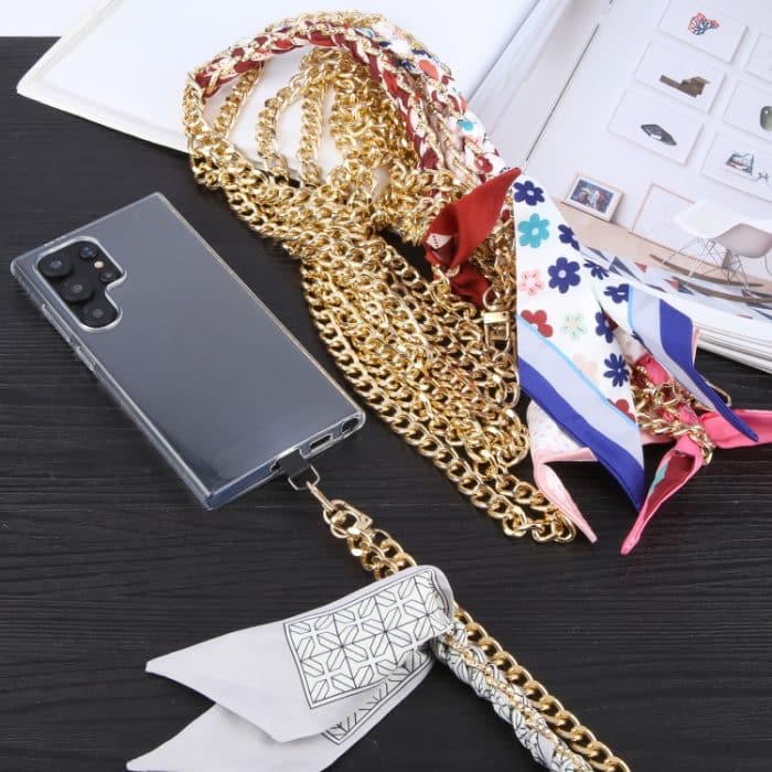 Handy Anti-Verlust Seidenschal Halbpackung Langes Schlüsselband – Bild 4