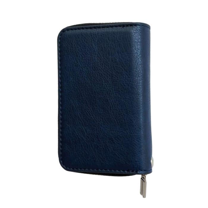 Einfarbige Kartentasche für 11 Karten mit Reißverschluss – Bild 2