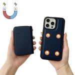 Einfarbige Kartentasche für 11 Karten mit Reißverschluss – Bild 6