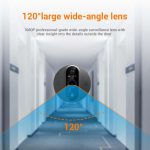 ESCAM C89 1080P 4,3 Zoll intelligenter digitaler Türspion, unterstützt Weitwinkel-PIR und Nachtsichtfoto, C89 – Bild 6