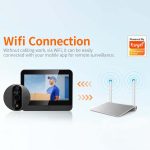 ESCAM C89 1080P 4,3 Zoll intelligenter digitaler Türspion, unterstützt Weitwinkel-PIR und Nachtsichtfoto, C89 – Bild 10