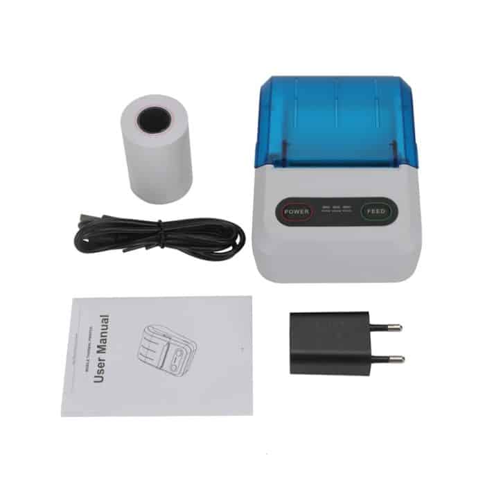 BT-583 58 mm USB-C/Typ-C + Bluetooth Tragbarer Thermodrucker, EU Plug, US Plug – Bild 5