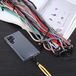 6mm schwarze Schnalle verstellbares Handy Anti-Verlust langes Lanyard – Bild 4