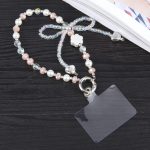 Große Perlenkette mit Schleife und Anti-Verlust-Telefon-Umhängeband – Bild 5