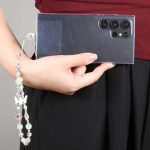 Kurzes Schlüsselband mit Schmetterlingsperlenkette gegen Verlust des Telefons – Bild 5