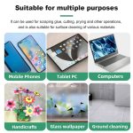 BEST VBST-80A 8 in 1 Edelstahl Mehrzweck Magnetischer doppelseitiger Kleberentfernungsschabersatz – Bild 6