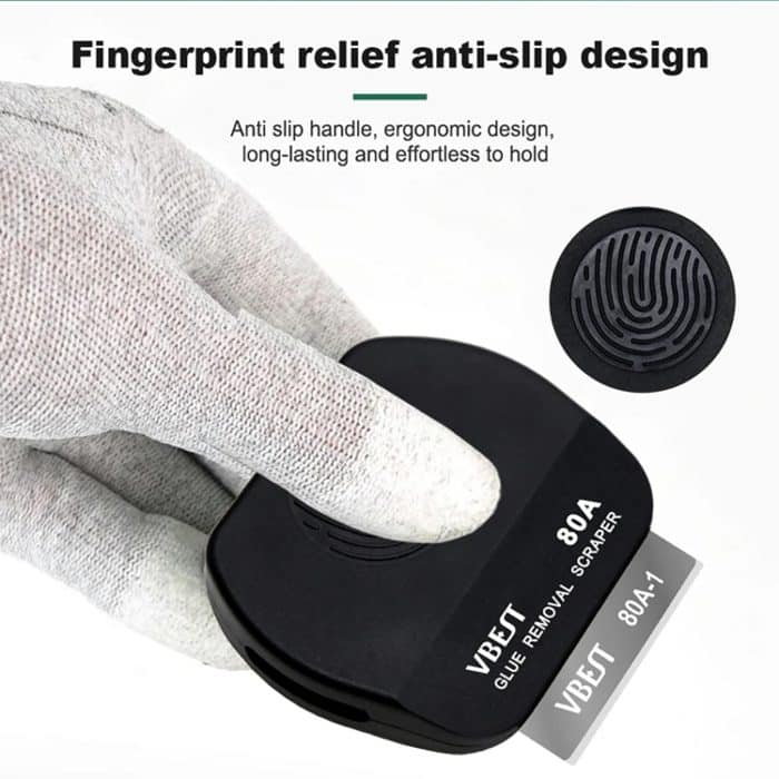 BEST VBST-80A 8 in 1 Edelstahl Mehrzweck Magnetischer doppelseitiger Kleberentfernungsschabersatz – Bild 10