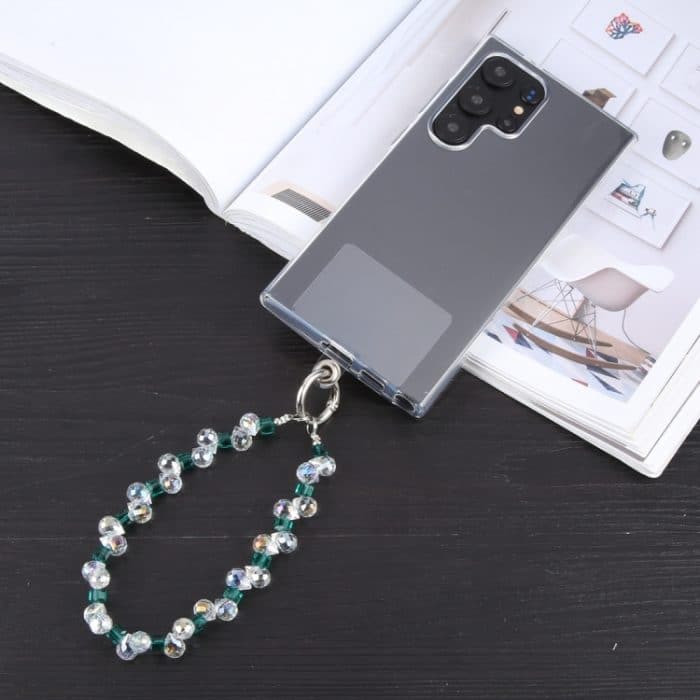 Bunte Kristallperlenkette Anti-Verlust-Telefon-Kurzband – Bild 2