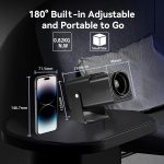 Y6S 4K Android 12.0 Tragbarer Heim-HD-Mini-WLAN-Projektor, US Plug, EU Plug, UK Plug, AU Plug – Bild 12