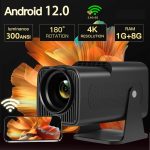 Y6S 4K Android 12.0 Tragbarer Heim-HD-Mini-WLAN-Projektor, US Plug, EU Plug, UK Plug, AU Plug – Bild 3