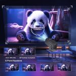 Y6S 4K Android 12.0 Tragbarer Heim-HD-Mini-WLAN-Projektor, US Plug, EU Plug, UK Plug, AU Plug – Bild 5