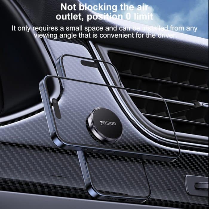 Yesido C211 Runde magnetische Autohalterung – Bild 9