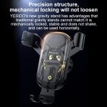 Yesido C247 Lüftungsgitter Schwerkraft Autohalterung – Bild 4