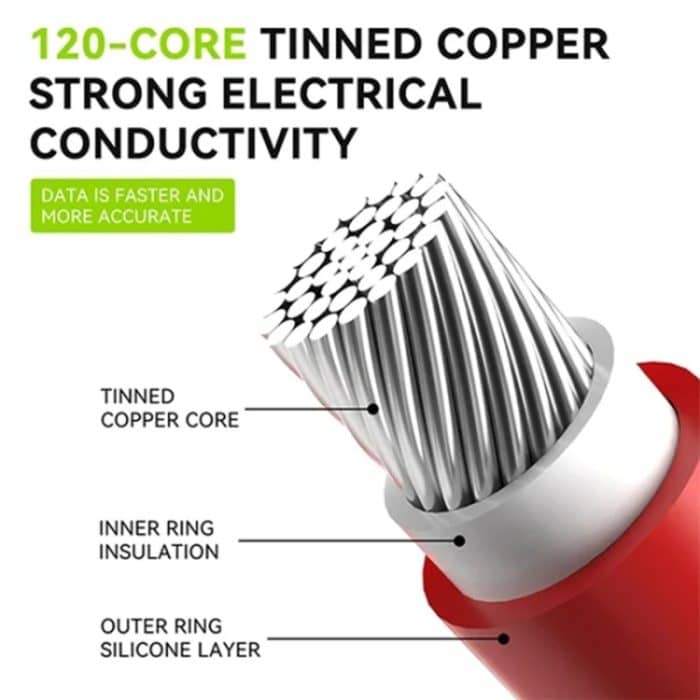 Luowei LW-315 1000 V/20 A, weiches Silikon, Universal-Multimeter-Messleitung für Digitalmultimeter – Bild 6