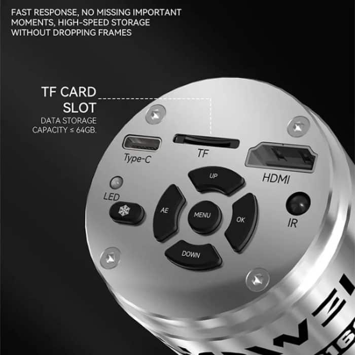 Luowei LW-GK40 UHD 4K Mikroskopkamera mit 5-fachem Digitalzoom / benutzerdefiniertem Speicher – Bild 4