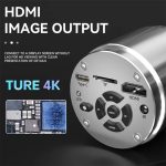 Luowei LW-GK40 UHD 4K Mikroskopkamera mit 5-fachem Digitalzoom / benutzerdefiniertem Speicher – Bild 6