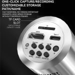 Luowei LW-GK20 UHD 1080P / 2K Mikroskopkamera mit 5-fachem Digitalzoom und benutzerdefiniertem Speicher – Bild 4