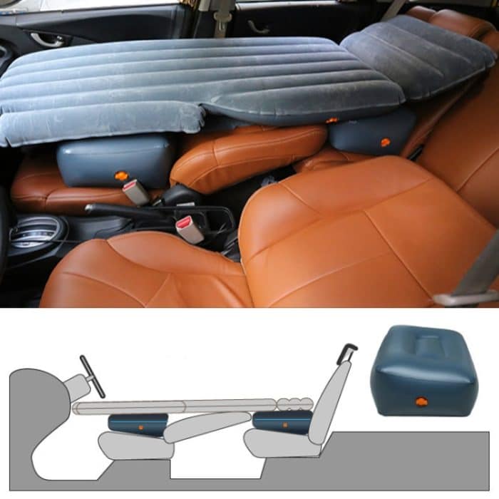 Universeller aufblasbarer Auto-Reisehocker, Z2 PVC Trapezoidal Inflatable Stool, Z4 PVC Small Square Stool, Z5 PVC Large Square Stool, Z2Q1 PVC Step Stool + Car Pump, Z3Q1 Cloth Step Stool + Car Pump, Z4Q1 Small Square Stool + Car Pump... – Bild 3