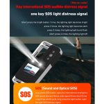 D6 2K Akustisches und visuelles Notsignal-SOS-Recorder mit Licht – Bild 5