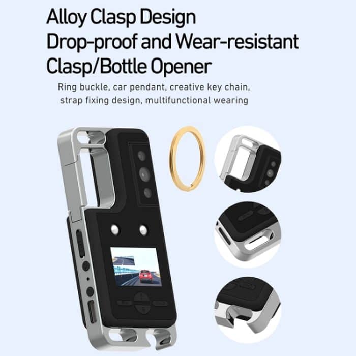 D6 2K Akustisches und visuelles Notsignal-SOS-Recorder mit Licht – Bild 9