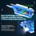 Lure 1080P Kabellose Unterwasser-Angelvideokamera mit Loop-Aufnahme/App-Fernbedienung – Bild 3