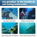 Lure 1080P Kabellose Unterwasser-Angelvideokamera mit Loop-Aufnahme/App-Fernbedienung – Bild 5