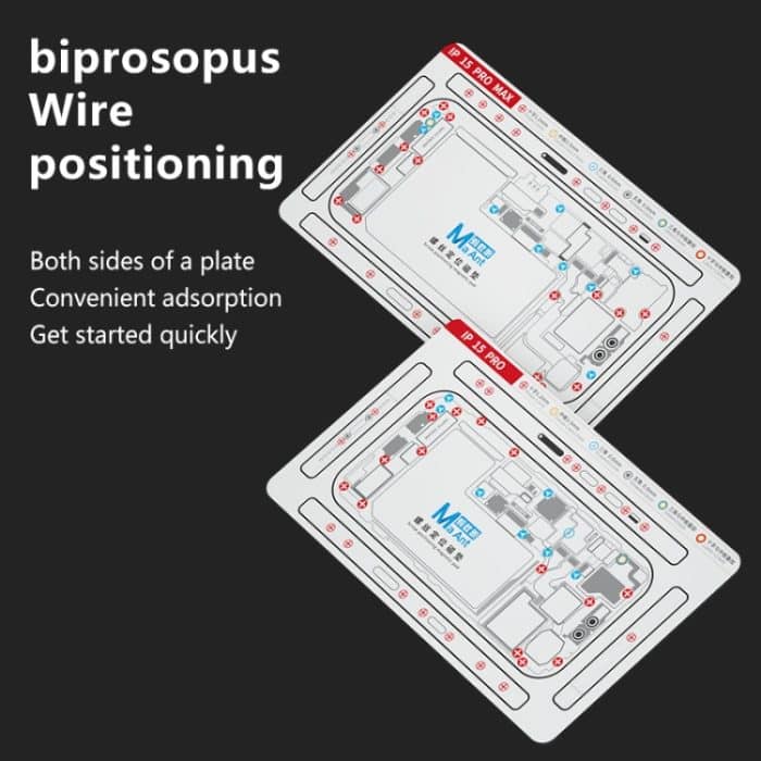 MaAnt Doppelseitiges flexibles weiches Magnetpad zur Schraubenpositionierung, For iPhone 13, For iPhone 13 mini – Bild 6