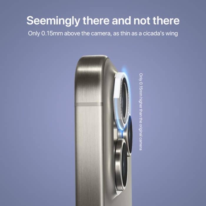 HD-Linsenschutzfolie mit Diamant, For iPhone 16 Pro / 16 Pro Max – Bild 6
