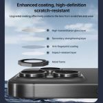 HD-Linsenschutzfolie mit Diamant, For iPhone 16 Pro / 16 Pro Max – Bild 8