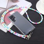 Handy Anti-verloren schillernde Crossbody bunte lange Perlenkette – Bild 4