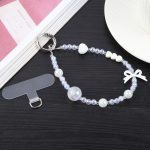 Handy Anti-verloren schillernde bunte Perlen kurze Perlenkette – Bild 3