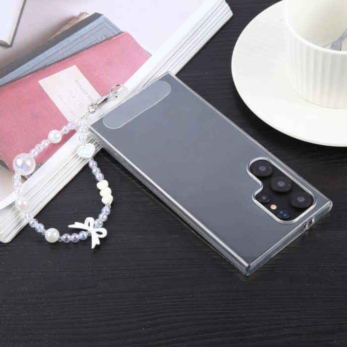 Handy Anti-verloren schillernde bunte Perlen kurze Perlenkette – Bild 4