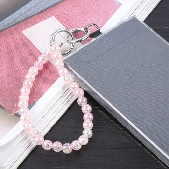 Kurzes Anti-Verlust-Schlüsselband mit Perlenkette, Beads – Bild 4