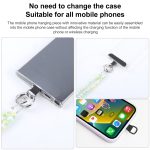 Farbverlaufsperlen, lange Kette, rund, Anti-Verlust-Seil – Bild 6