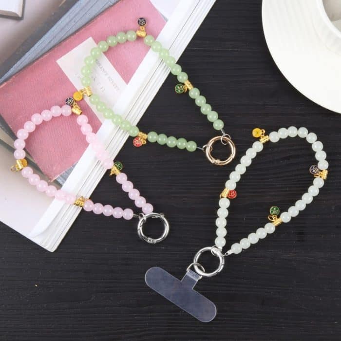 Peace Beads Kette Anti-Verlust Kurzes Schlüsselband – Bild 2