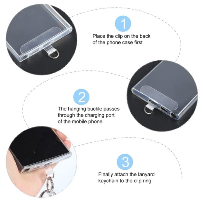 Anti-Verlust-Schlüsselband mit Perlenkette und fliegendem Vogel, Flying Bird Beads – Bild 4