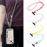 Anti-Verlust-Handy-Lanyard aus Nylon mit großen Perlen – Bild 2