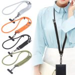 Einfarbiges, verstellbares, langes Anti-Verlust-Lanyard für Mobiltelefone – Bild 2