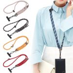 Verstellbares, langes Anti-Verlust-Lanyard für Mobiltelefone in Köperbindung – Bild 2
