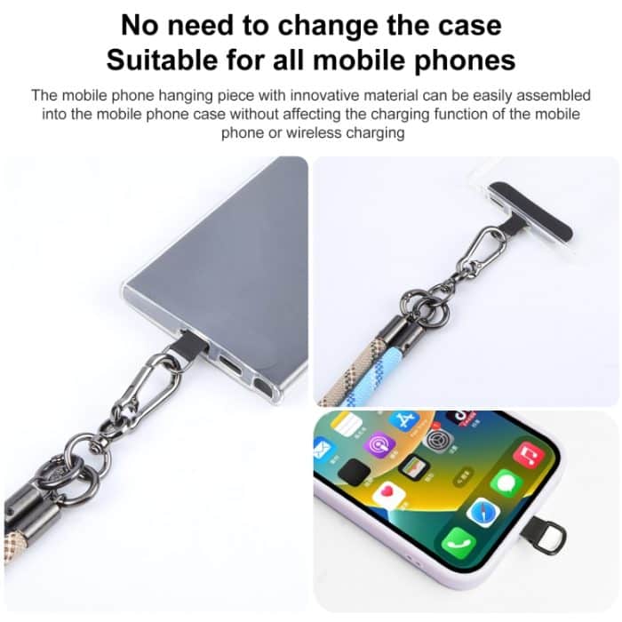 Farblich passendes, verstellbares, langes Anti-Verlust-Lanyard für Mobiltelefone – Bild 3