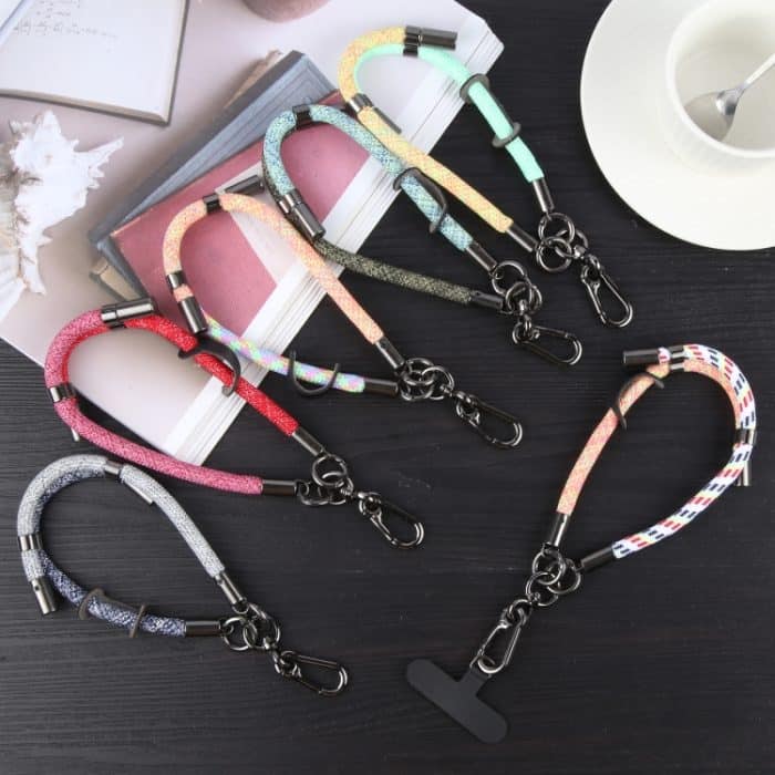 8 mm farblich passendes verstellbares Anti-Verlust-Kurzband für Mobiltelefone – Bild 6