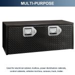 Anhänger/Yacht/LKW Edelstahl Werkzeugkastenschloss Paddelriegel & Schlüssel – Bild 5