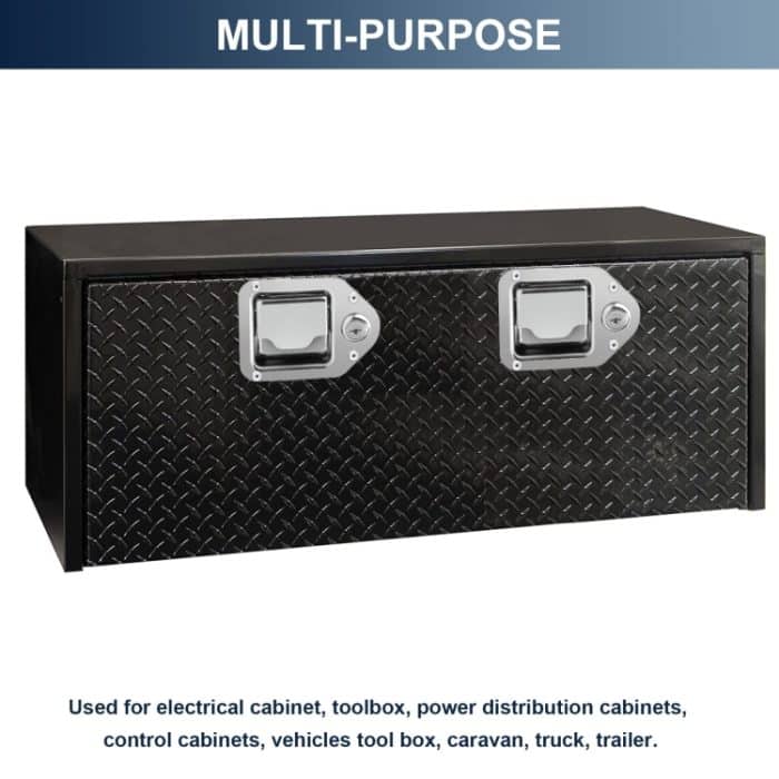 Anhänger/Yacht/LKW Edelstahl Werkzeugkastenschloss Paddelriegel & Schlüssel – Bild 5