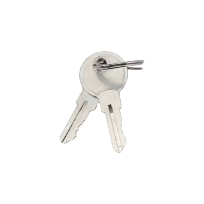 2 Sätze/Pack Anhänger/Yacht/LKW Edelstahl Werkzeugkastenschloss Paddelverriegelung & Schlüssel – Bild 6