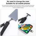 B1 Nylon Gurtband Anti-Verlust Handy Langes Lanyard – Bild 3