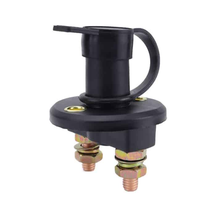 Auto-/Bootsbatterie-Ausschalter mit 100A-Anschluss, Black – Bild 2