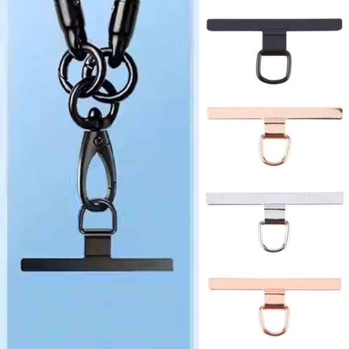 T-förmige Metall-Befestigungsdichtung für Handy-Lanyards – Bild 2