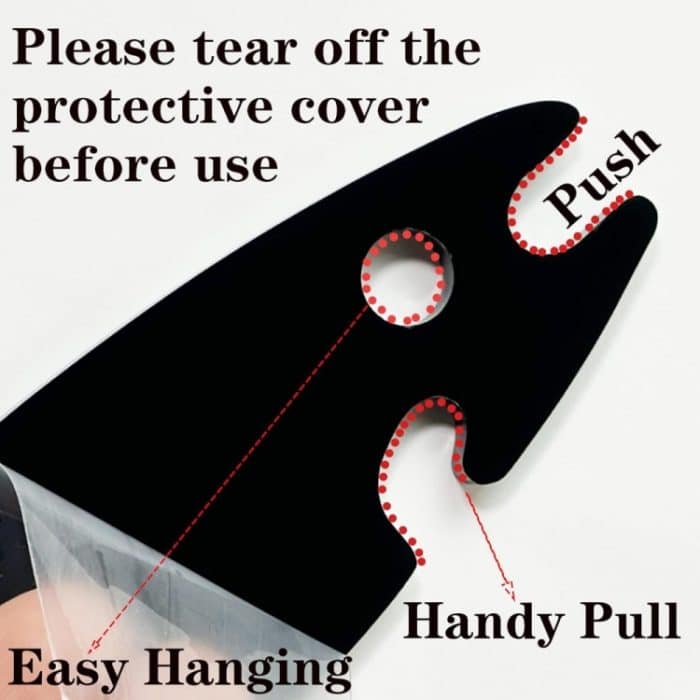 Push-Pull-Backofengestell aus Acryl in Fischform, Push-Pull-Werkzeug zum Backen – Bild 3