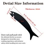 Push-Pull-Backofengestell aus Acryl in Fischform, Push-Pull-Werkzeug zum Backen – Bild 4